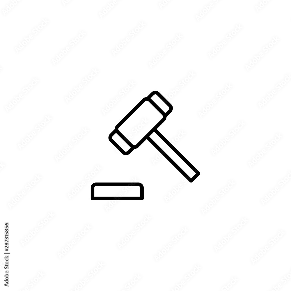 judge gavel, auction icon vector illustration judge gavel, auction icon vector illustration