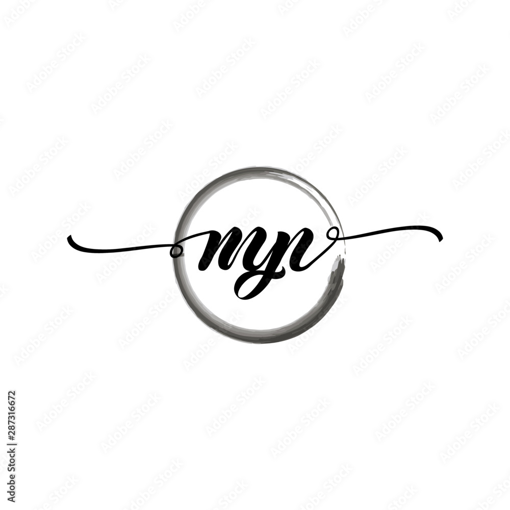 MP initial handwriting logo template. round logo in watercolor color with handwritten letters in the middle. Handwritten logos are used for, weddings, fashion, jewelry, boutiques and business MP initial handwriting logo template. round logo in watercolor color with handwritten letters in the middle. Handwritten logos are used for, weddings, fashion, jewelry, boutiques and business