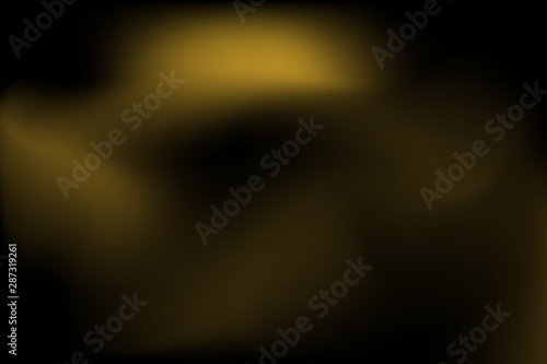 Beautiful simple vector black brown gradient reminiscent of old gold. Unobtrusive background color. Can be used for web background, banner, card, collage.