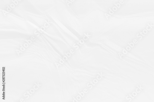 crumpled white paper background close up © paisan191