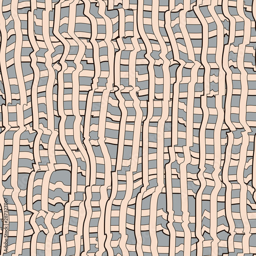 Abstract pattern with lines similar to gauze. Background with curved lines. 