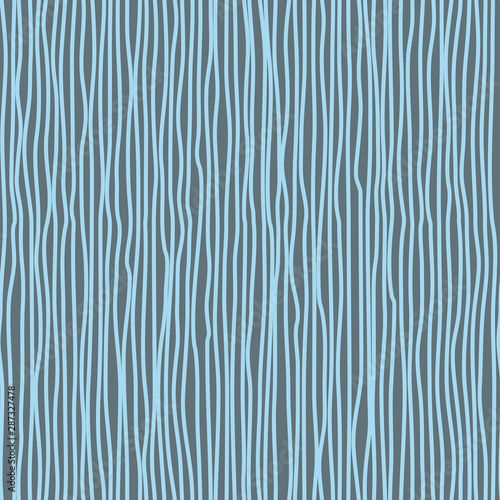 Wavy line pattern. Hand drawn stripes.