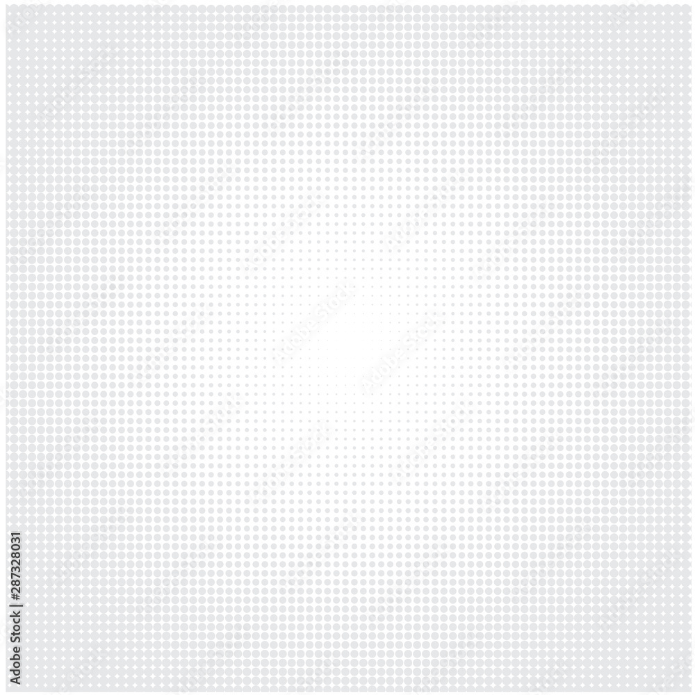 Gray dots on white background Gray dots on white background