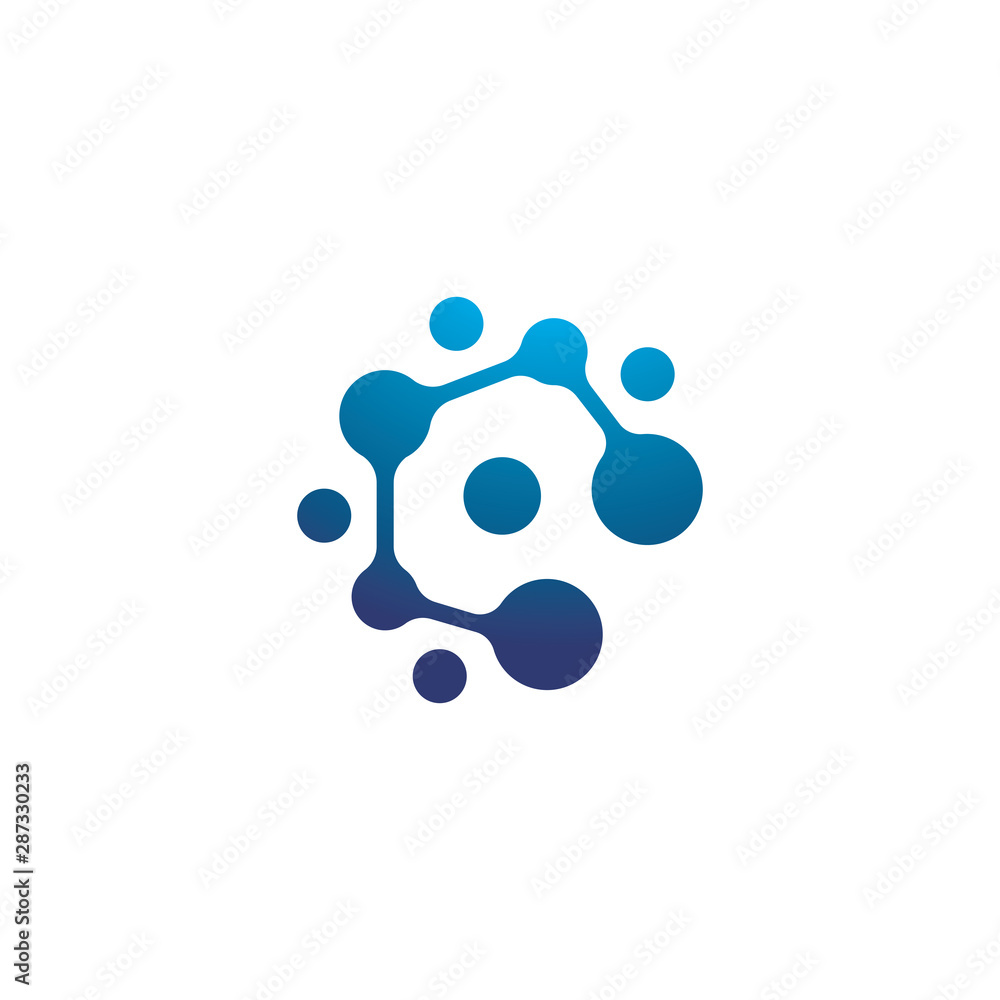 Metaball template logo design vector icon Metaball template logo design vector icon