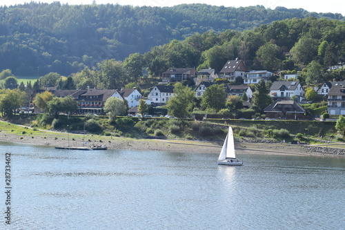 Sommer an Rursee und Obersee, Rurberg im NAtionalpark Eifel photo