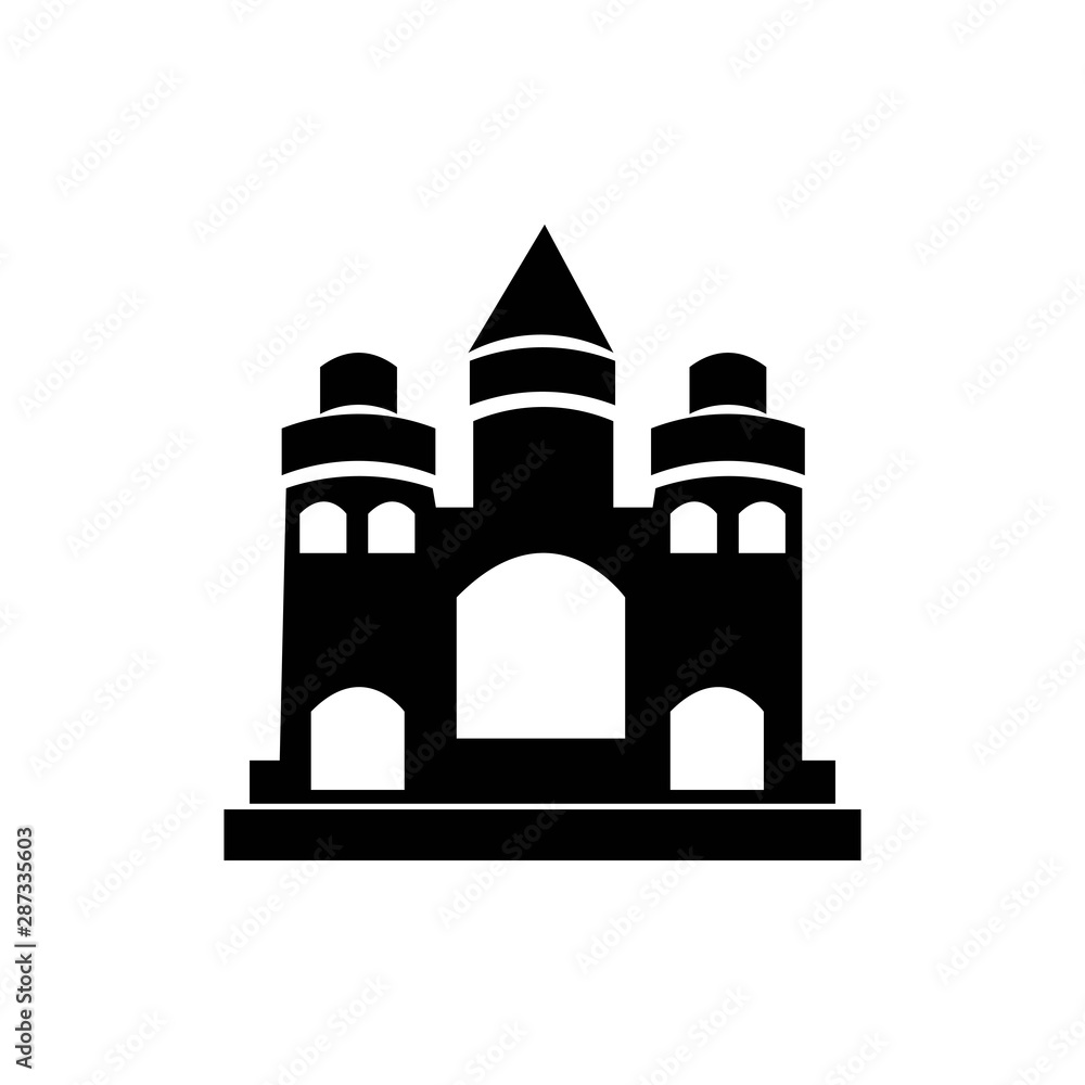 castle logo vector