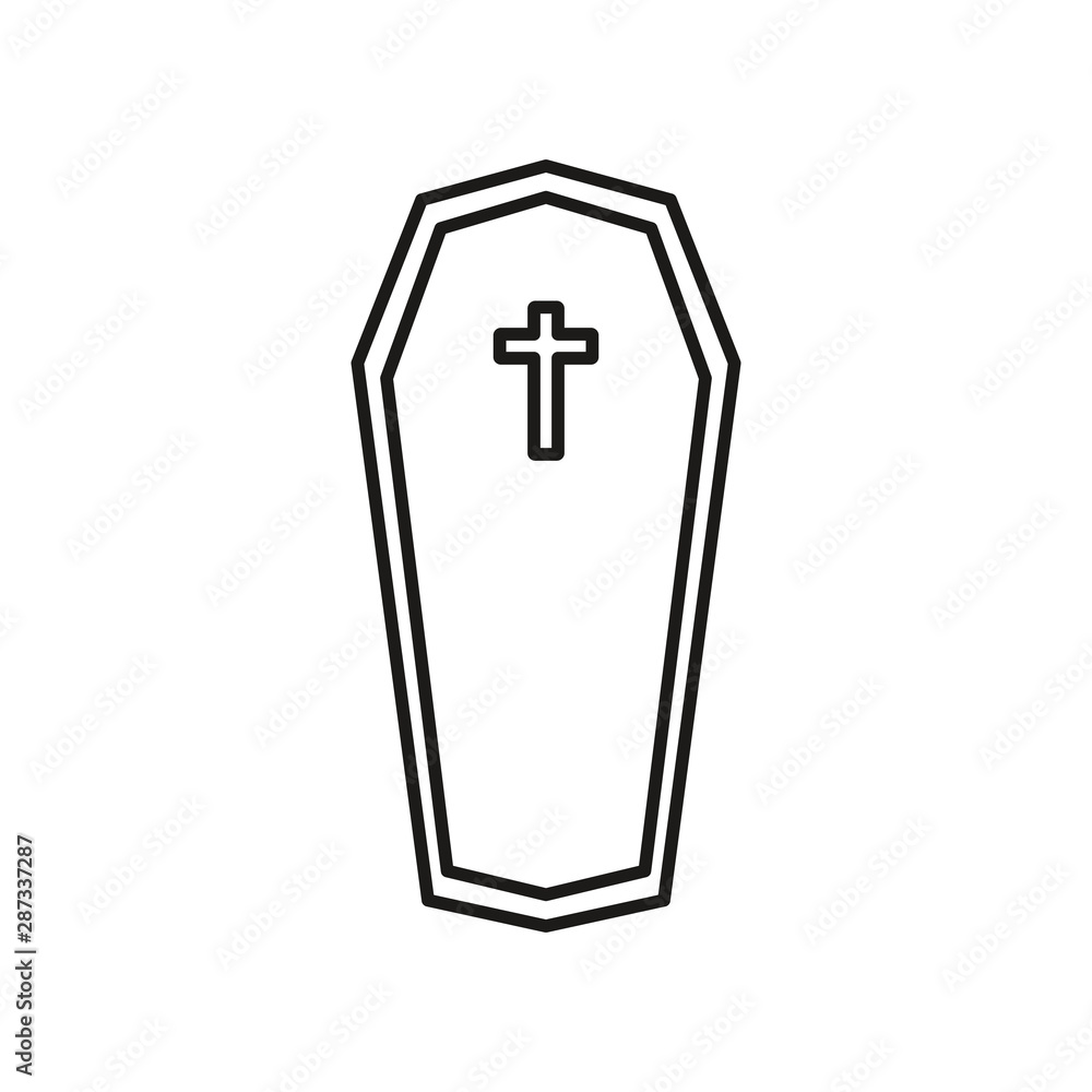 coffin icon image coffin icon image