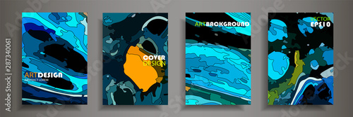 Modern design A4.Abstract bright texture of colored bright liquid paints.Splash  trends paints.Used design presentations, print,flyer,business cards,invitations, calendars,sites, packaging,cover.