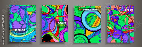 Modern design A4.Abstract bright texture of colored bright liquid paints.Splash  trends paints.Used design presentations, print,flyer,business cards,invitations, calendars,sites, packaging,cover.