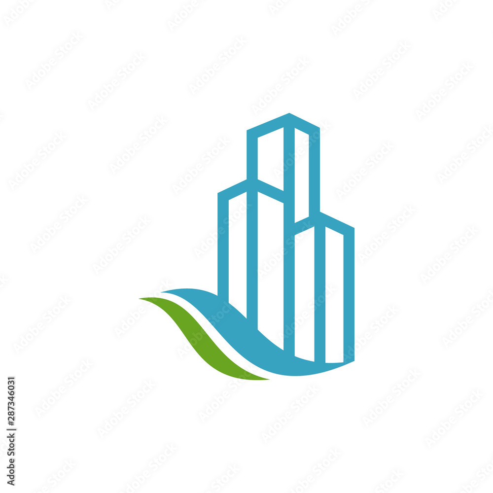 Fototapeta premium build logo template