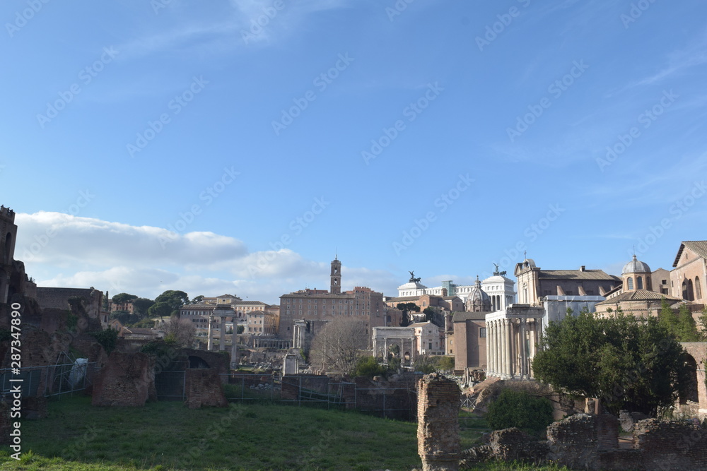 rome acropolis coliseum