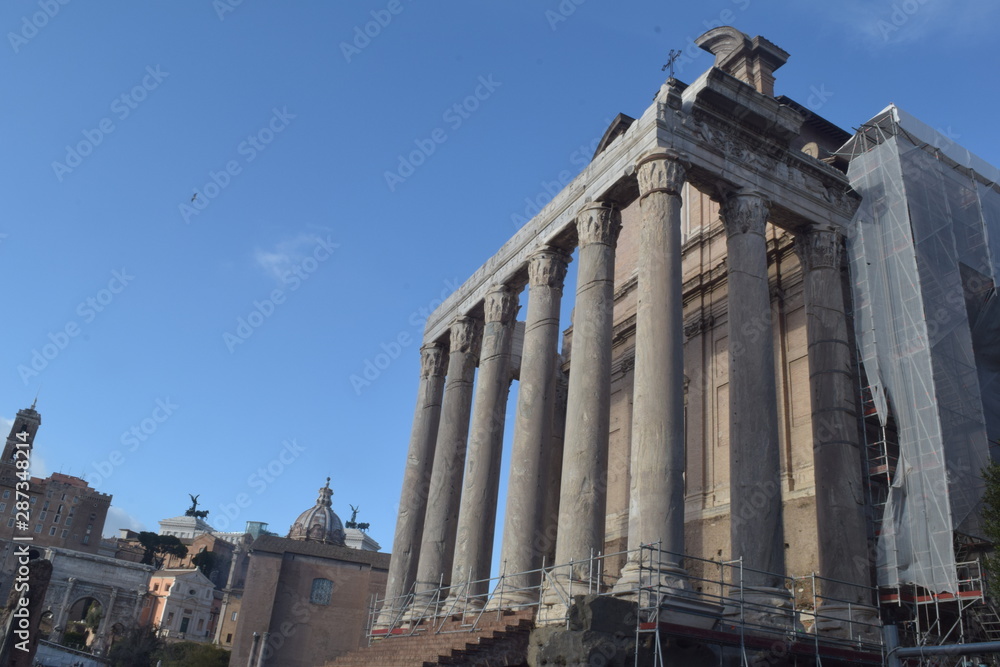 rome acropolis coliseum