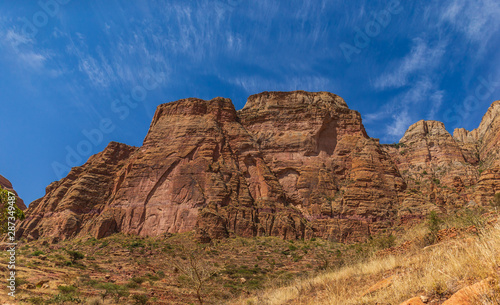 Landscape in Gheralta in Tigray, Northern Ethiopia. photo