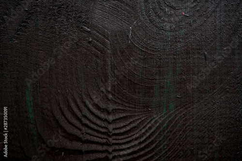 Dark wood texture. Background image macro photo of dark wood texture