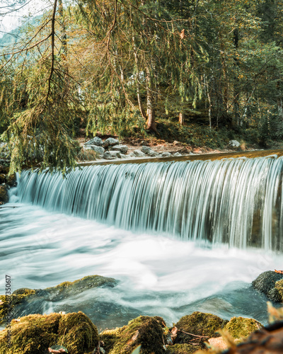 waterfall in forest