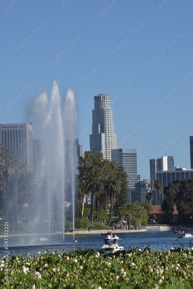 Obraz premium walking by LA