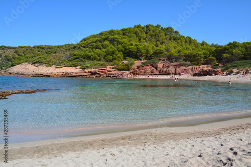 Plage Algaiarens Minorque Bal  ares Espagne