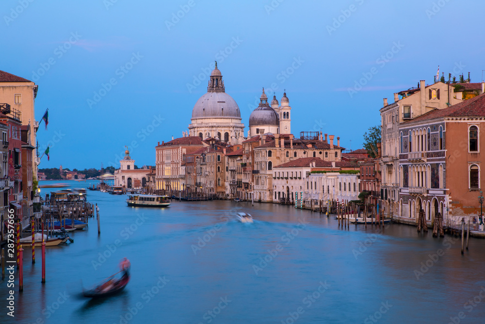 View from Ponte dell'Accademia in Venice