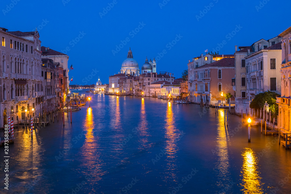 View from Ponte dell'Accademia in Venice