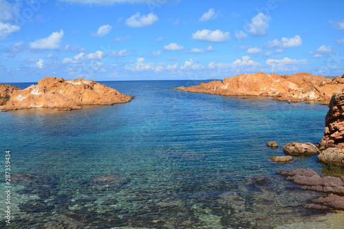 Plage Pregonda Minorque Baléares Espagne