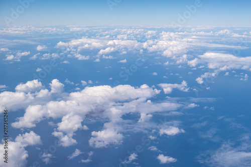 Clouds above ocean