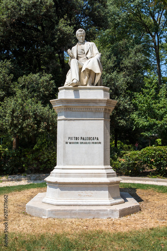 Pietro Paleocapa Statue in Venice