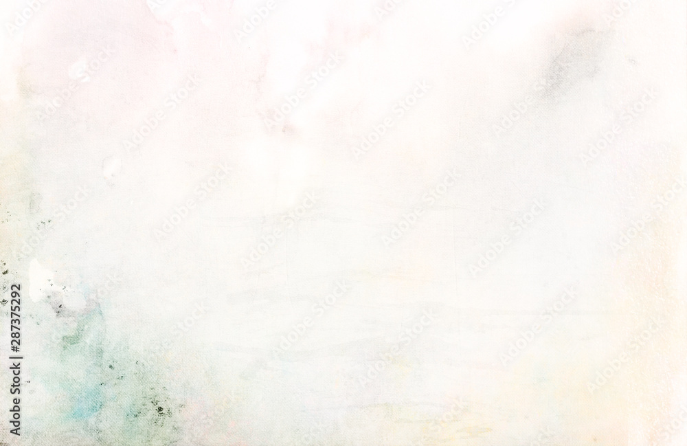 Blank paper with watercolor stains in blue and pink colors Blank paper with watercolor stains in blue and pink colors