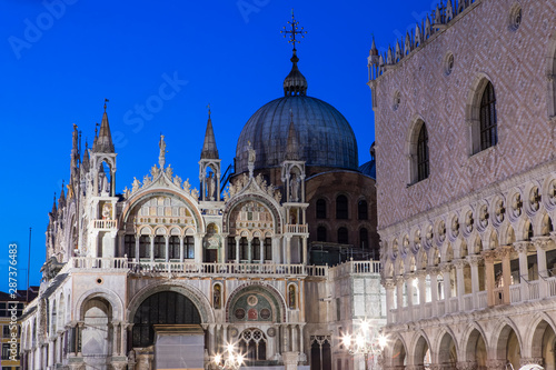 St. Marks Basilica and the Doges Palace in Venice © chrisdorney