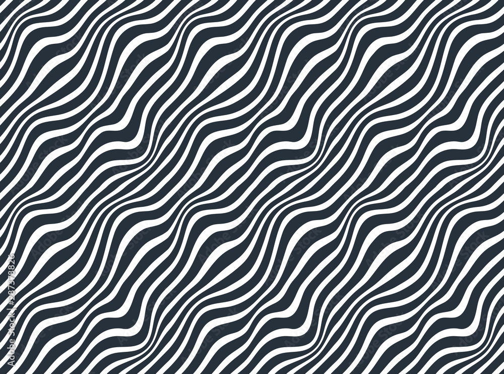 Lined seamless minimalistic pattern with optical illusion, op art vector minimal lines background, stripy tile minimal wallpaper or website background. Lined seamless minimalistic pattern with optical illusion, op art vector minimal lines background, stripy tile minimal wallpaper or website background.