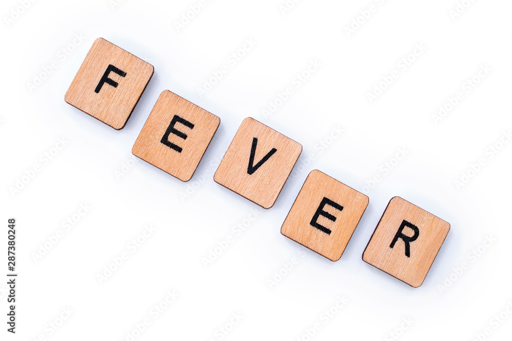 The word FEVER