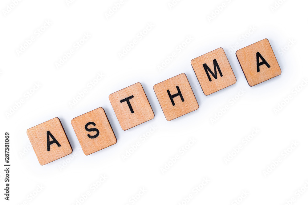 The word ASTHMA The word ASTHMA