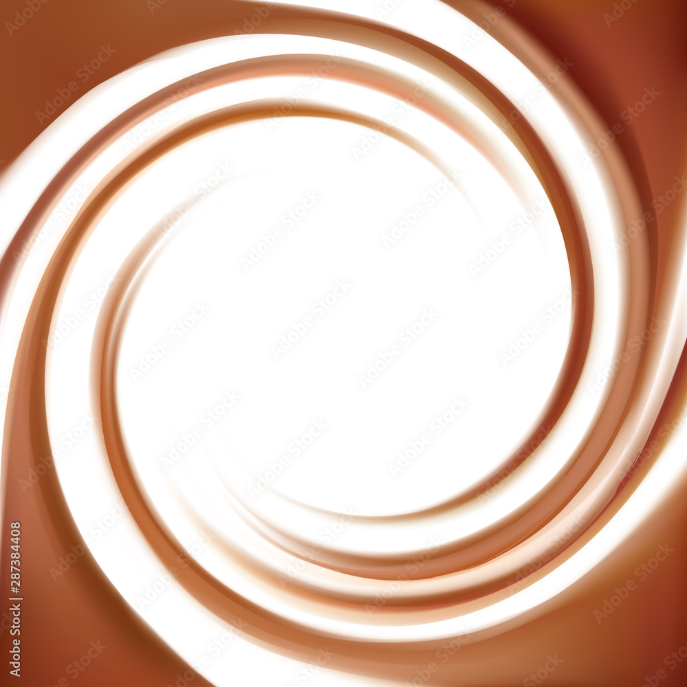 Vector background of swirling creamy texture Vector background of swirling creamy texture