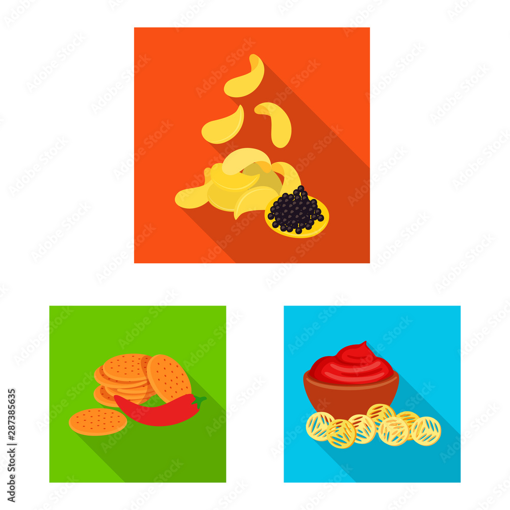 Isolated object of taste and seasonin logo. Set of taste and organic stock vector illustration. Isolated object of taste and seasonin logo. Set of taste and organic stock vector illustration.