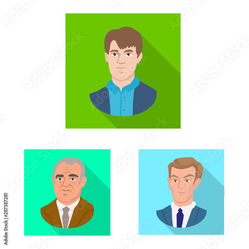 Vector design of checkmate and thin symbol. Collection of checkmate and target stock vector illustration.