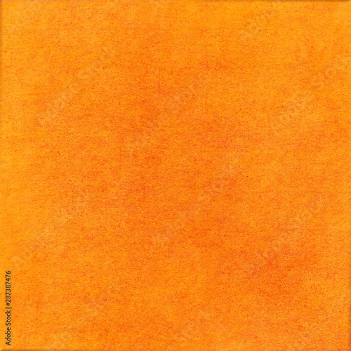 bright orange watercolor background texture