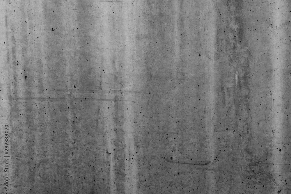 Concrete wall with stains and cracks Concrete wall with stains and cracks