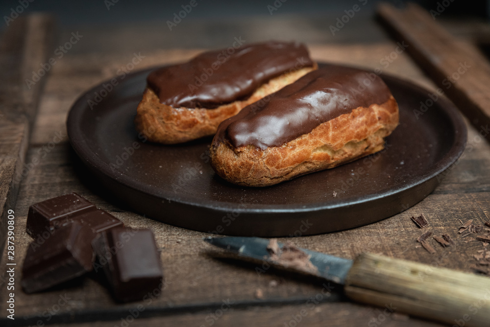 Eclairs au chocolat Eclairs au chocolat