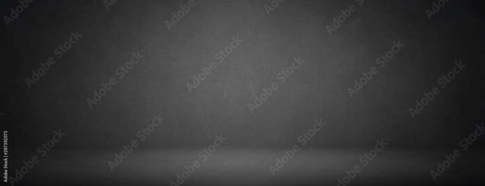 Simple black studio of chalkboard texture for showroom background Stock ...