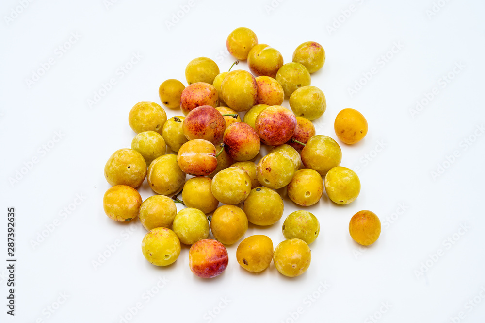Tas de mirabelles Tas de mirabelles