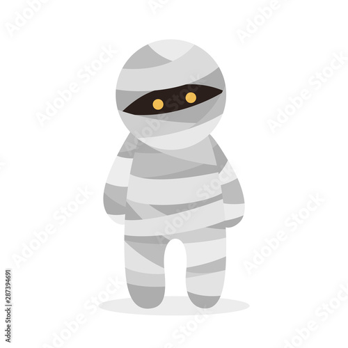 Halloween mummy icon