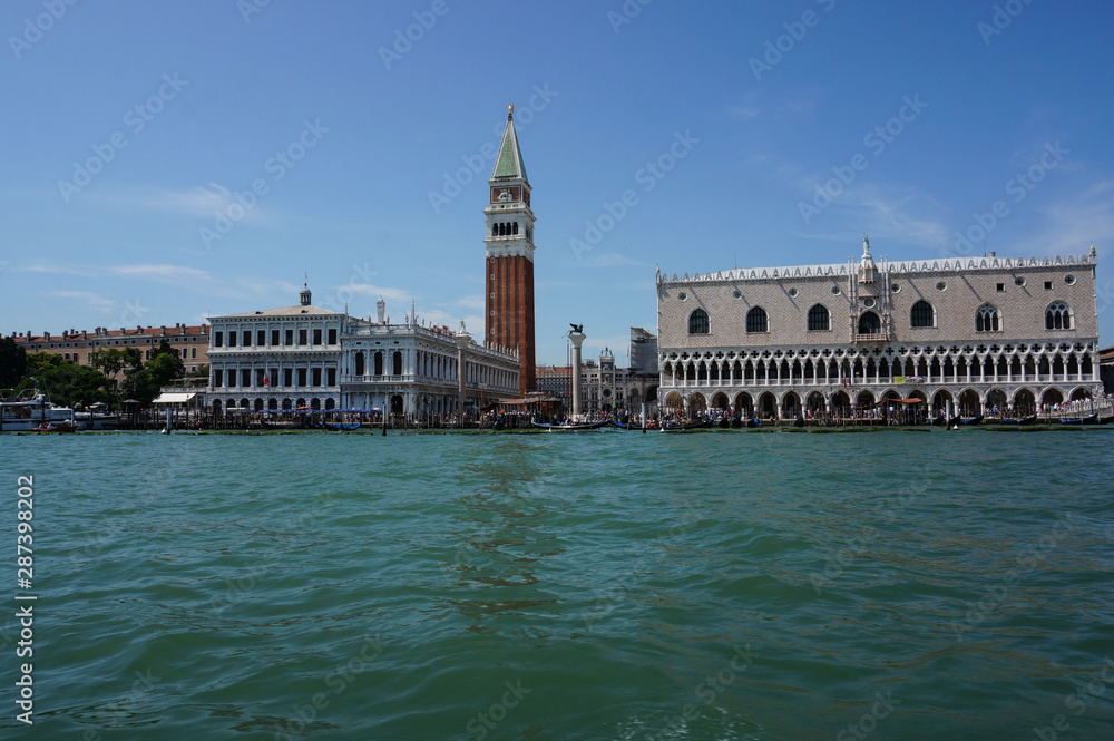 panorama of Venice. view from the lagoon