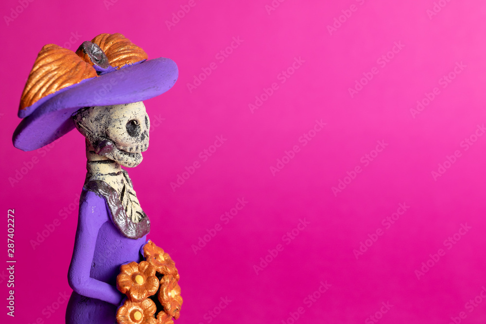 Mexican Catrina doll for Day of the Dead Stock Photo | Adobe Stock