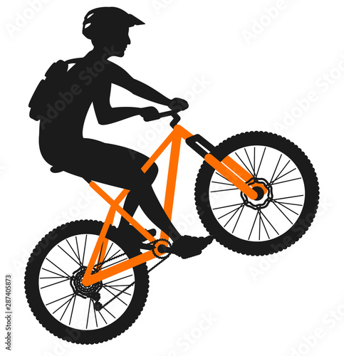Cycliste X COUNTRY VTT Cross Country 3