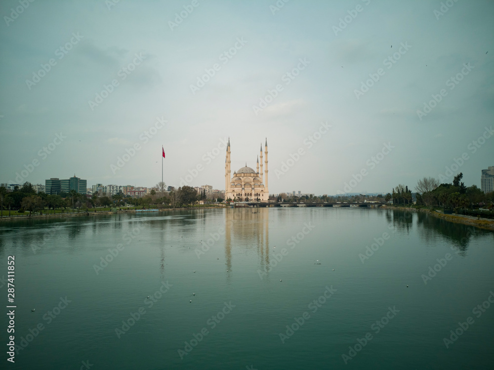 Obraz premium details a mosque from Turkey