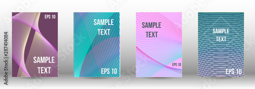 Creative backgrounds with abstract gradient linear