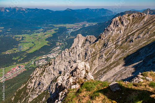 Beautiful alpine view at the famous Karwendel summit near Mittenwald, Bavaria, Germany © Martin Erdniss