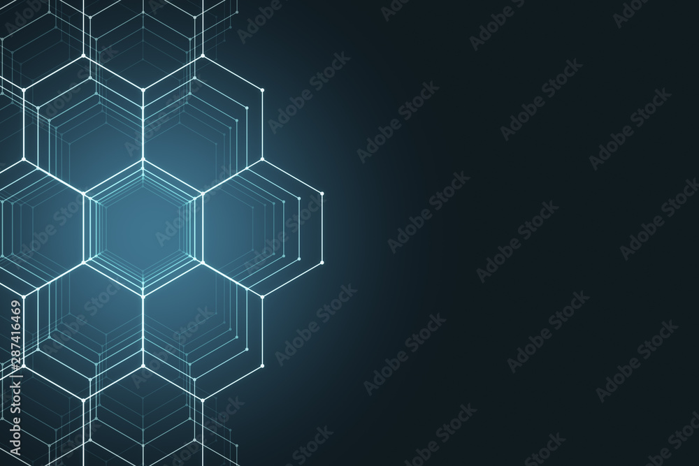 Abstract hexagonal backdrop Abstract hexagonal backdrop