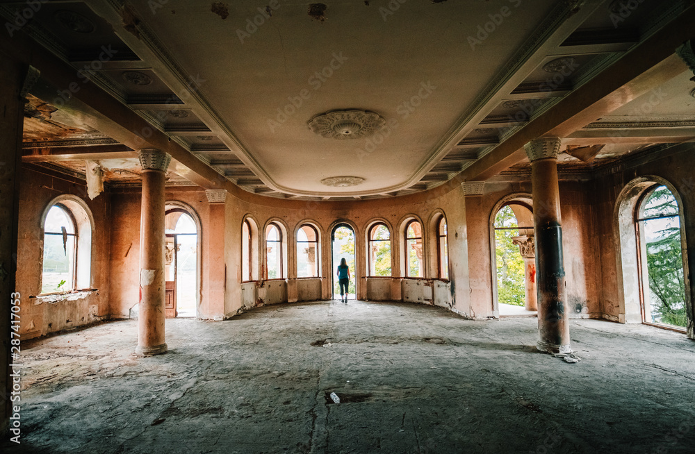 Abandoned Soviet Sanatorium, Tskaltubo, Georgia