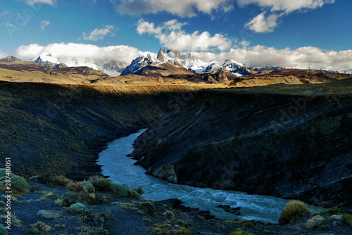 Patagonia mountains, amazing landscape