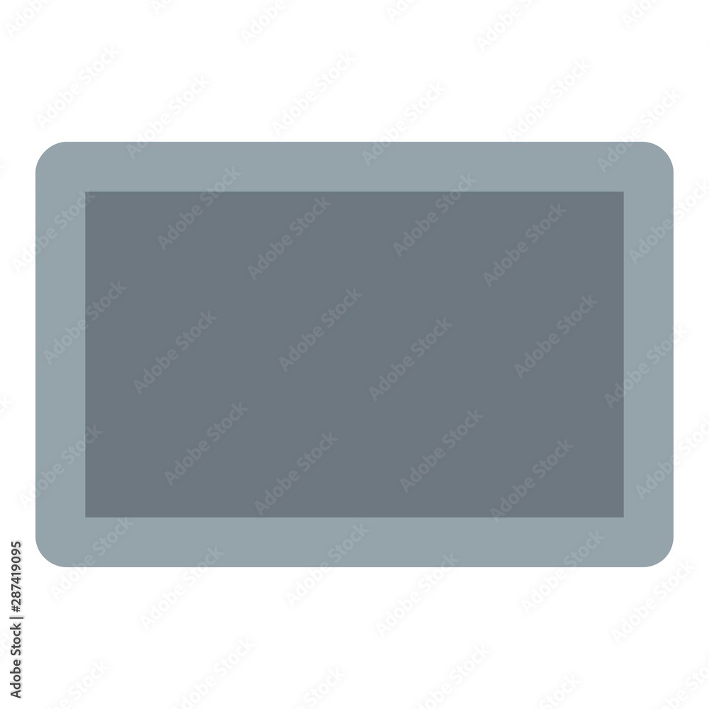 Modern tablet icon. Flat illustration of modern tablet vector icon for web design Modern tablet icon. Flat illustration of modern tablet vector icon for web design